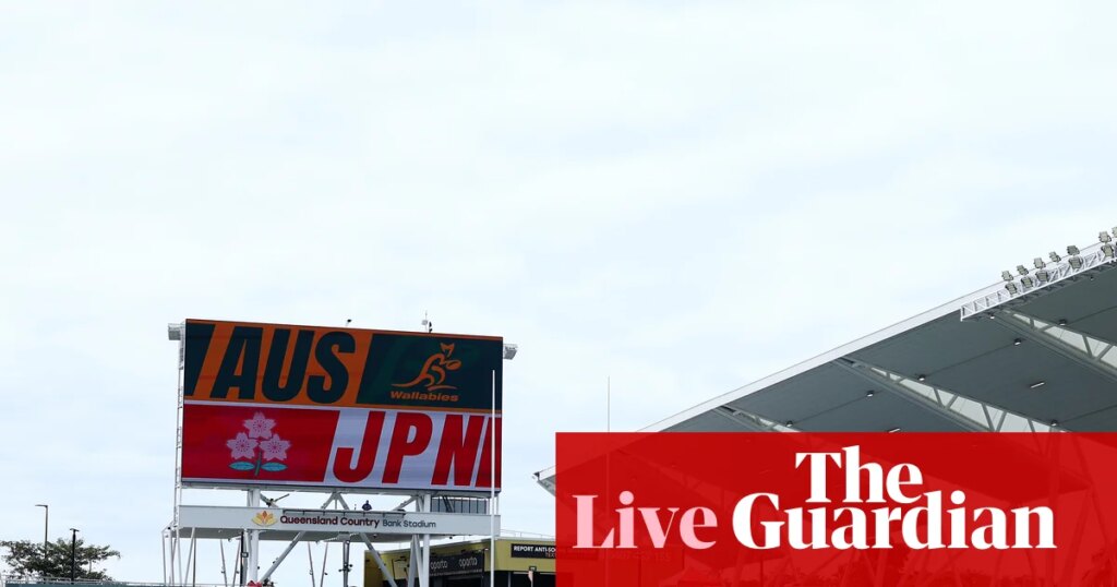 Australia v Japan: Nations Championship rugby union international – live | Nations Championship Australia v Japan: Nations Championship rugby union international – live | Nations Championship