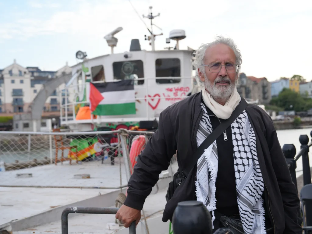 Boat sets sail from Bristol, aiming to break Israel’s siege of Gaza | Israel-Palestine conflict News Boat sets sail from Bristol, aiming to break Israel’s siege of Gaza | Israel-Palestine conflict News