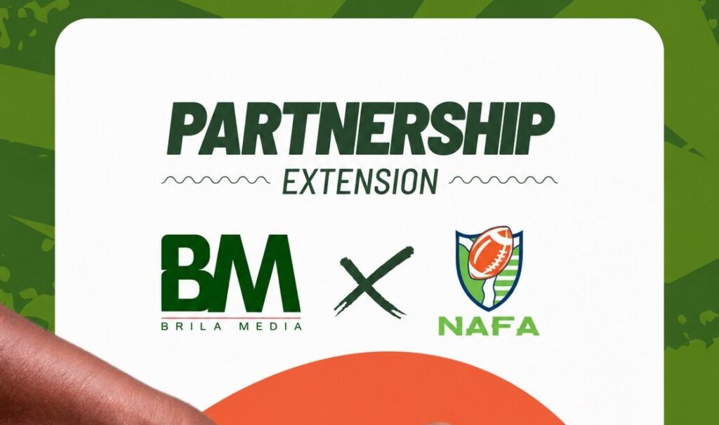 Brila Media and NAFA renew partnership to expand American football’s reach in Nigeria 