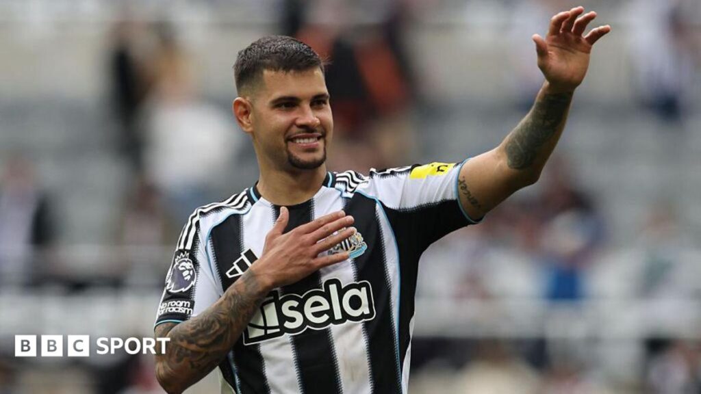 Bruno Guimaraes joins Arsenal from Newcastle