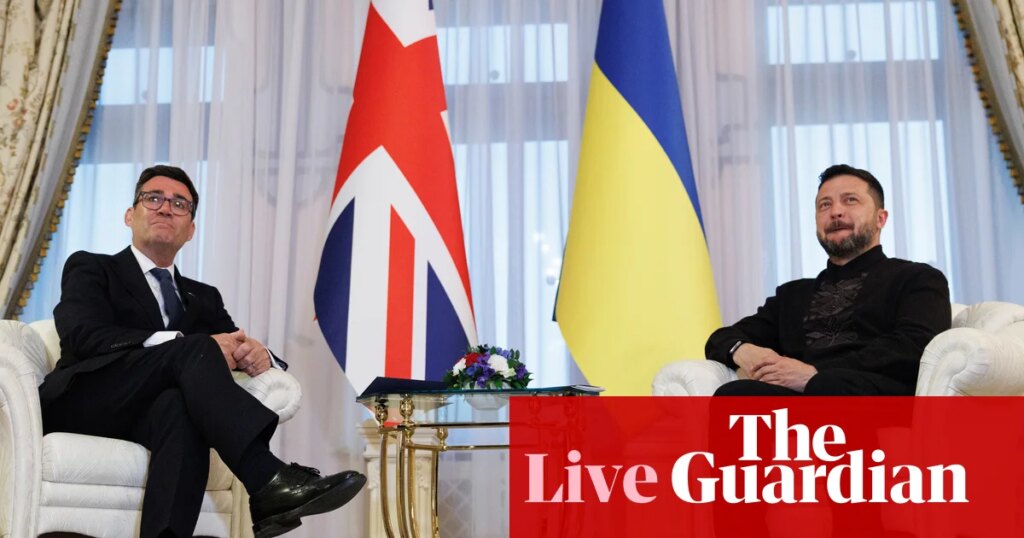 Burnham to take Zelenskyy’s pleas for Patriot missiles to Trump – Europe live | World news Burnham to take Zelenskyy’s pleas for Patriot missiles to Trump – Europe live | World news