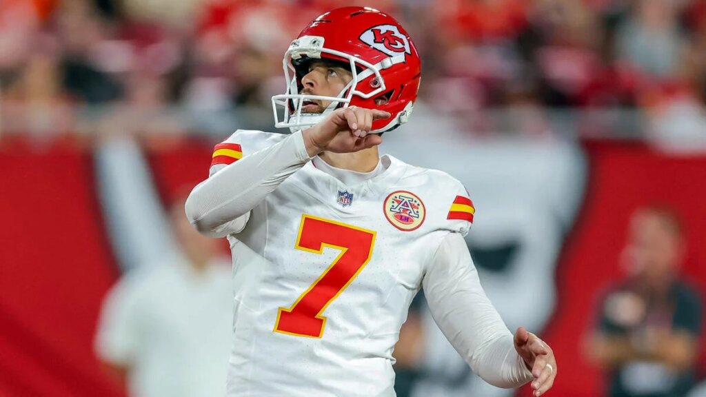 Chiefs’ Harrison Butker drills historic 69-yard field goal, but it won’t count in the NFL record book