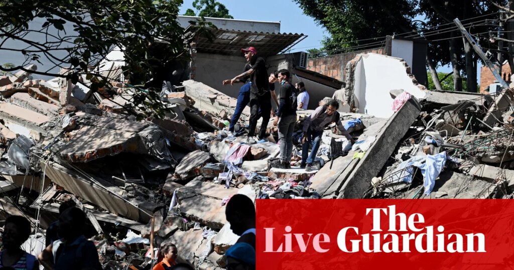 Colombia earthquake live updates: more than 100 dead and buildings collapsed after 7.4-magnitude quake | Colombia