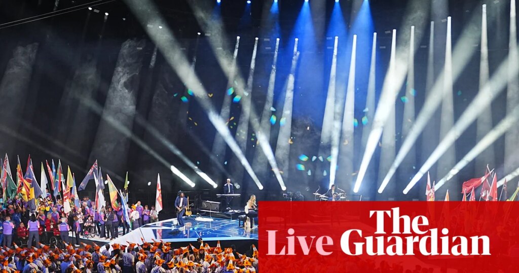 Commonwealth Games day 10: follow closing ceremony after Isle of Man win Games’ final gold – live | Commonwealth Games 2026 Commonwealth Games day 10: follow closing ceremony after Isle of Man win Games’ final gold – live | Commonwealth Games 2026