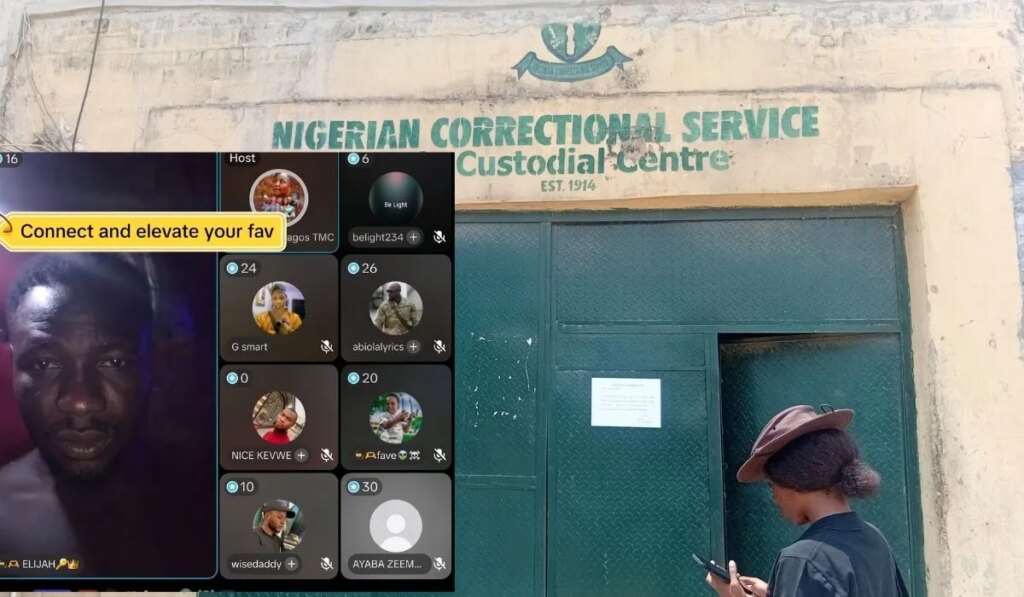 Convicted murderer in Nigerian prison hosts TikTok live sessions