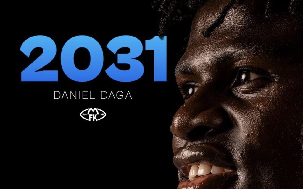 Daniel Daga signs new Molde deal until 2031