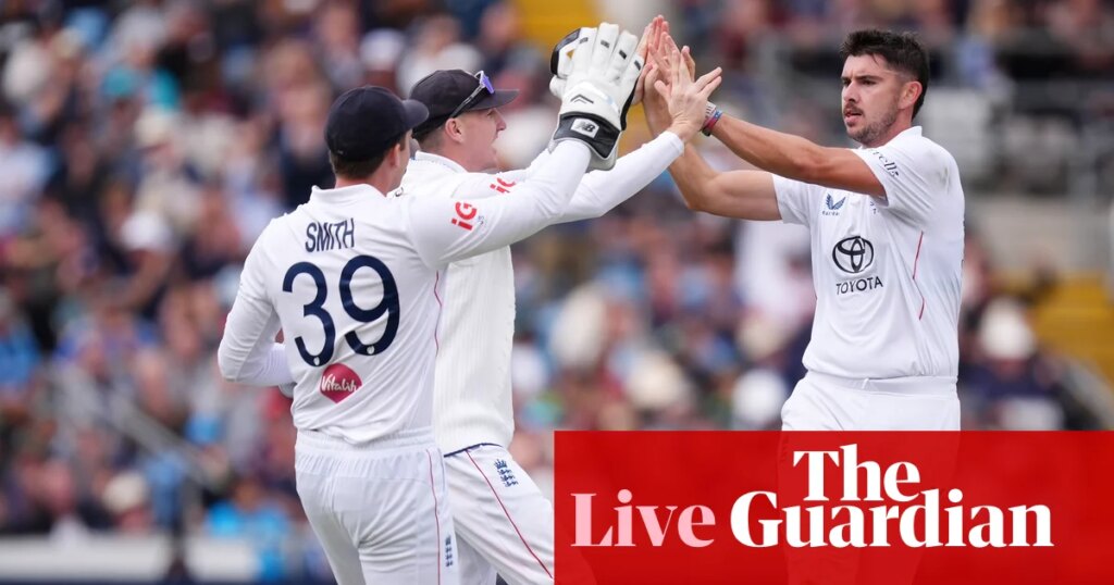 England v Pakistan: first men’s cricket Test, day one – live | Cricket