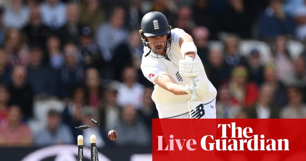 England v Pakistan: first men’s cricket Test, day three – live | Cricket