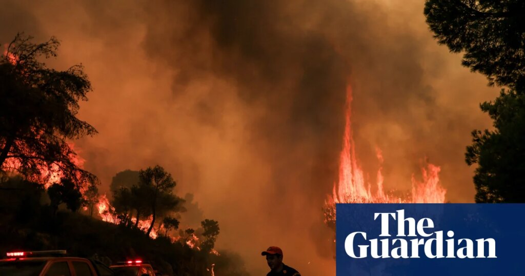 Evacuations near Athens as Greece becomes focus of Europe’s wildfire crisis | Wildfires
