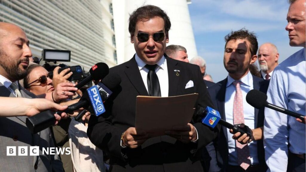 Ex-congressman George Santos banned from betting platform Kalshi for life