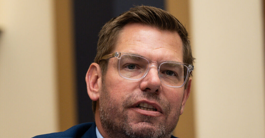 FBI Agents Search Eric Swalwell’s Home as Part of Federal Inquiry