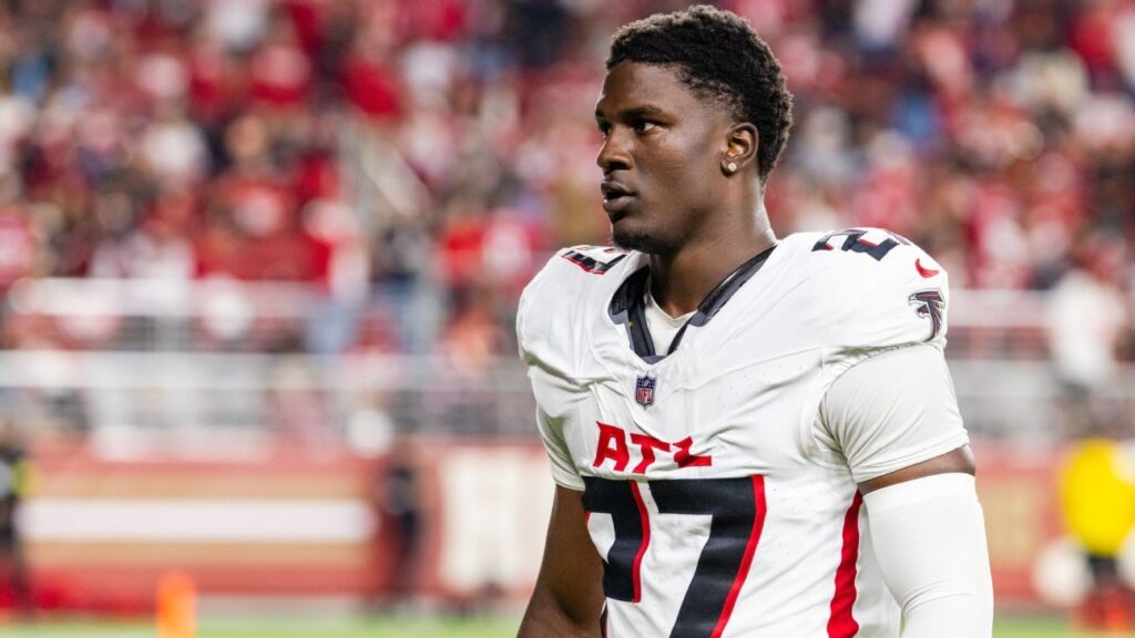 Falcons edge rusher James Pearce suspended 8 games by NFL Falcons edge rusher James Pearce suspended 8 games by NFL
