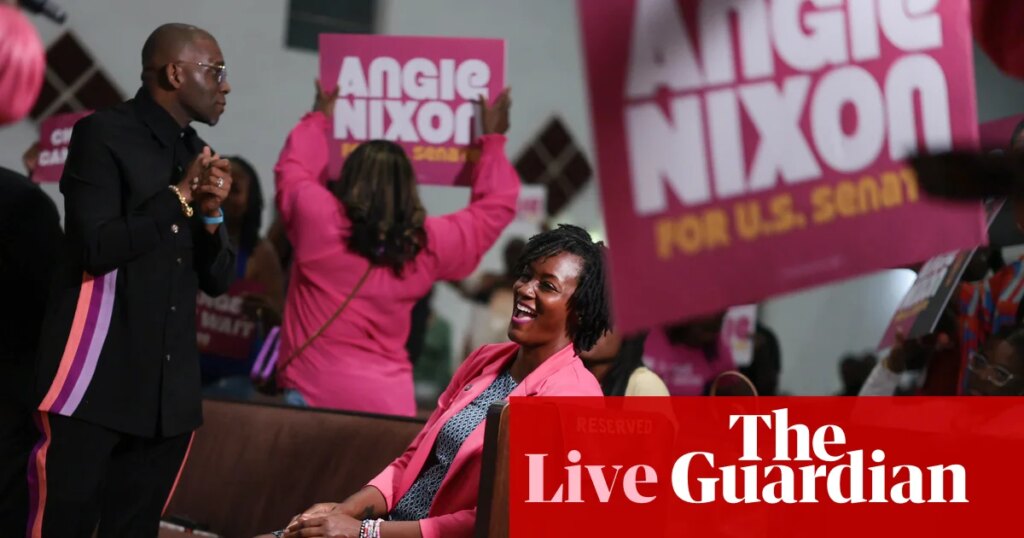 Florida primaries live: governor matchup set; Democratic socialist shocks establishment-backed nominee in Senate race | US midterm elections 2026 Florida primaries live: governor matchup set; Democratic socialist shocks establishment-backed nominee in Senate race | US midterm elections 2026