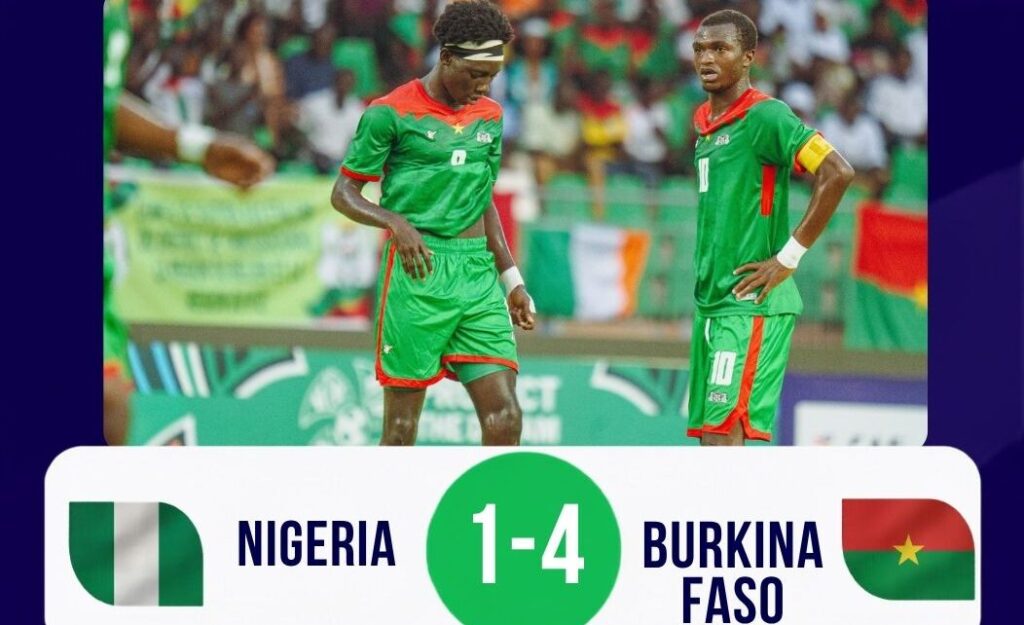 Flying Eagles suffer heavy defeat in final clash against Burkina Faso