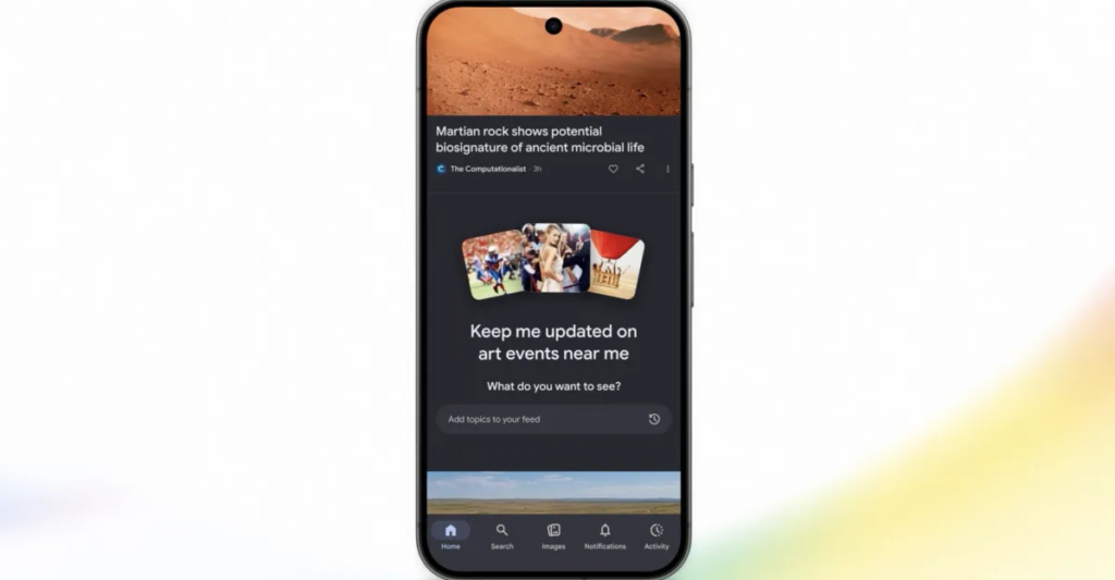 Google Discover is getting an AI chatbot-tuned feed Google Discover is getting an AI chatbot-tuned feed