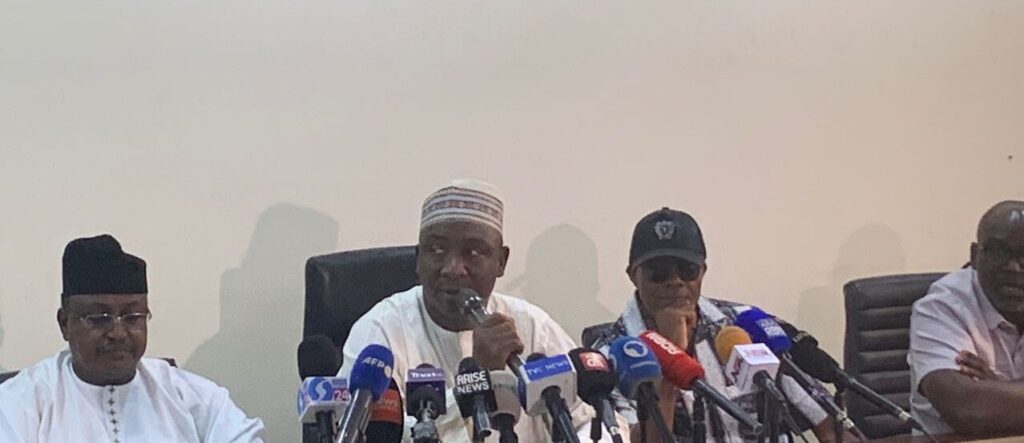 Gusau confirms resignation as NFF president