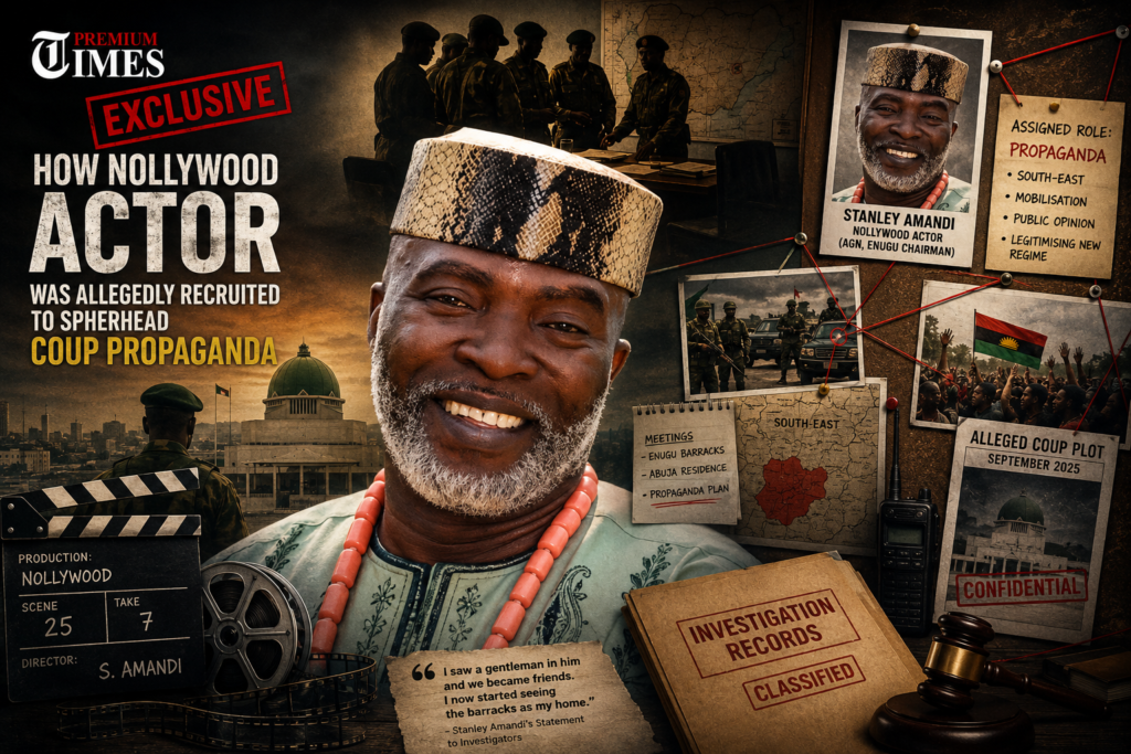 How ‘chance’ encounter with soldier allegedly landed Nollywood actor coup propagandist role