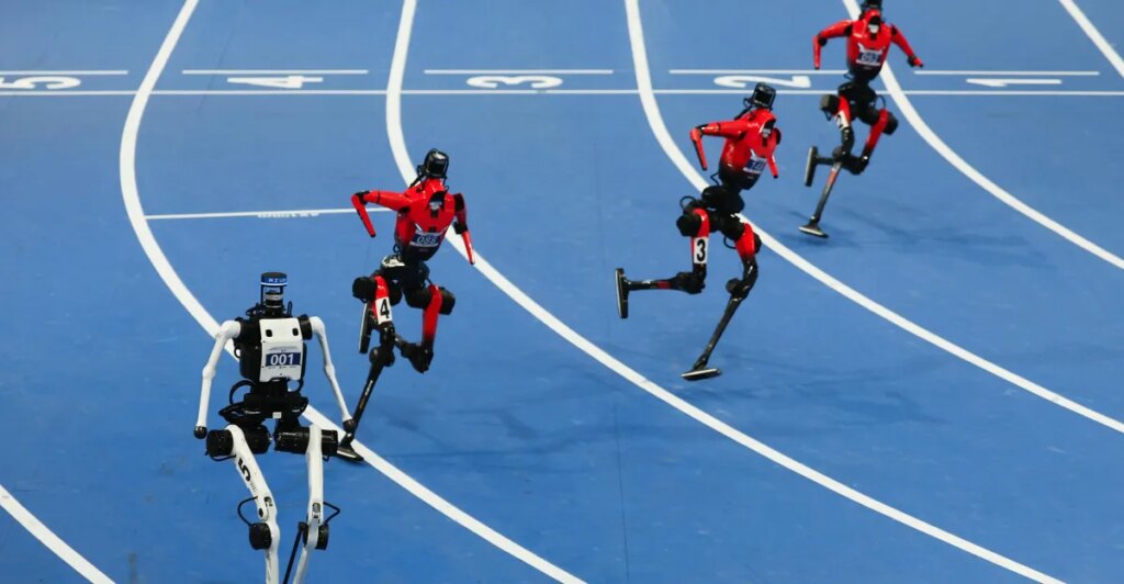 Humanoid robots smash Usain Bolt’s 100-meter record