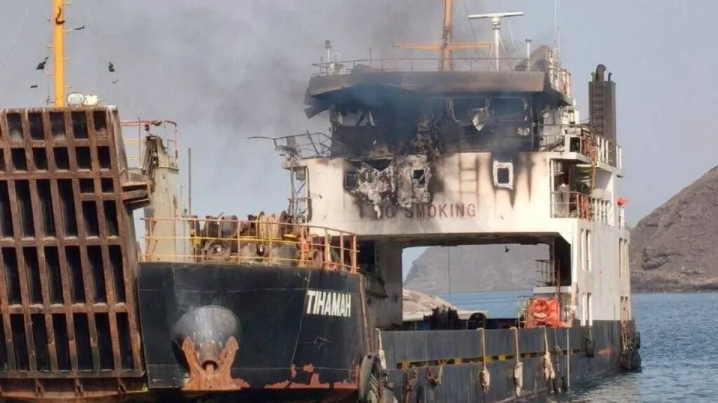 Iran war live: US fires missiles at cargo ship violating Iran blockade | Donald Trump News