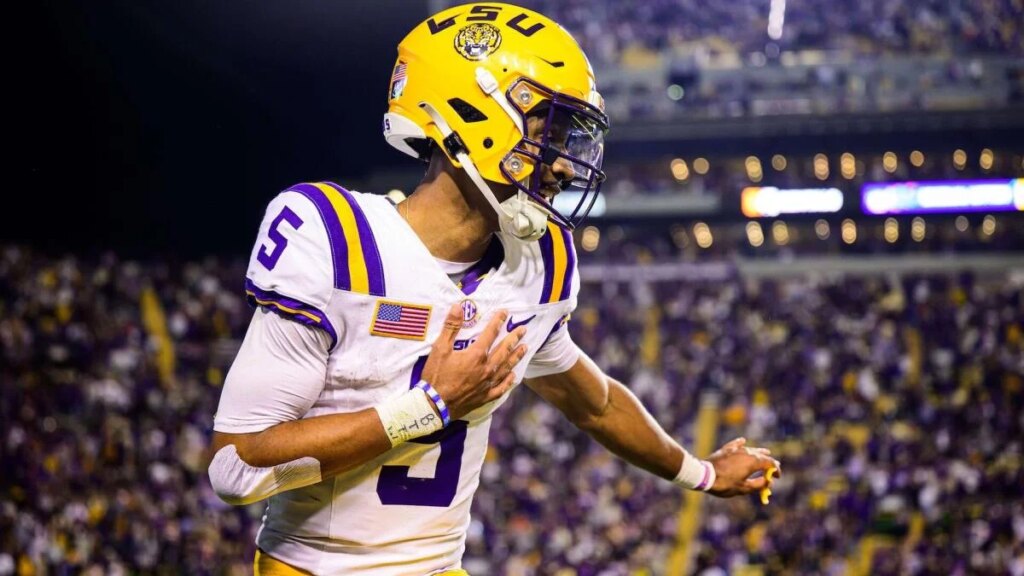 Jayden Daniels sends LSU cease and desist after No. 5 jersey given to DJ Pickett