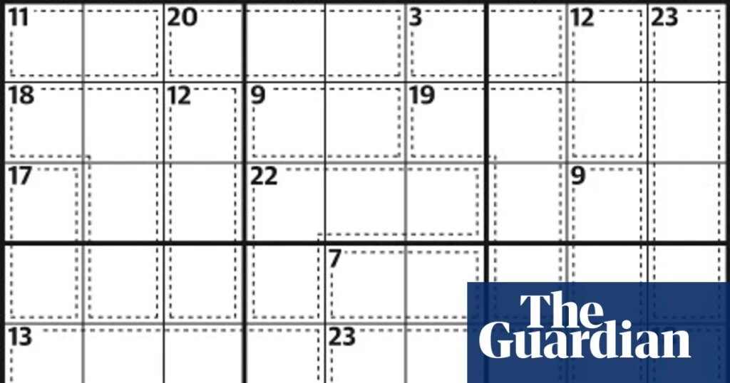 Killer sudoku 1,035 | Life and style