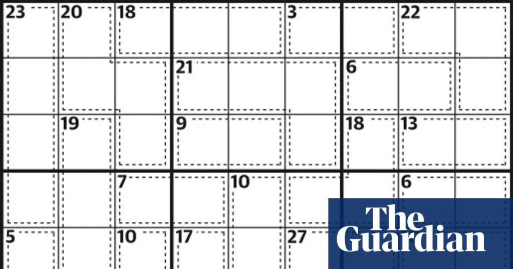 Killer sudoku 1,037 | Life and style