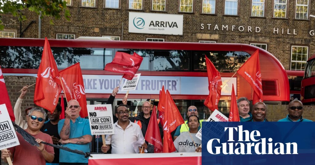 London bus drivers resume strike over heatwave working amid fears over air con deal | Public transport London bus drivers resume strike over heatwave working amid fears over air con deal | Public transport