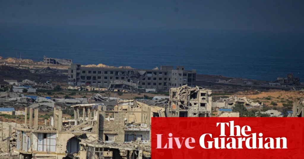Middle East crisis live: Netanyahu rejects Trump’s Gaza plan and vows no withdrawal until Hamas disarms | US-Israel war on Iran Middle East crisis live: Netanyahu rejects Trump’s Gaza plan and vows no withdrawal until Hamas disarms | US-Israel war on Iran