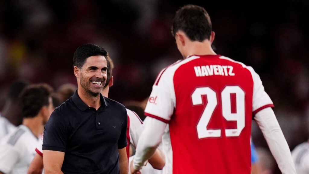 Mikel Arteta says Arsenal are actively looking for signings in the transfer market after Bruno Guimaraes makes bow in friendly against Como | Football News