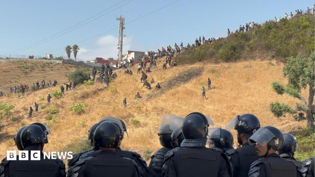 Morocco detains dozens of migrants trying to cross into Ceuta – reports