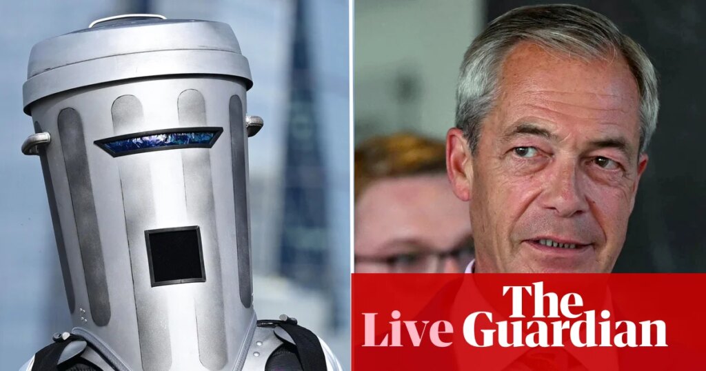 Nigel Farage says he won’t attend count in Clacton byelection against Count Binface – UK politics live | Politics