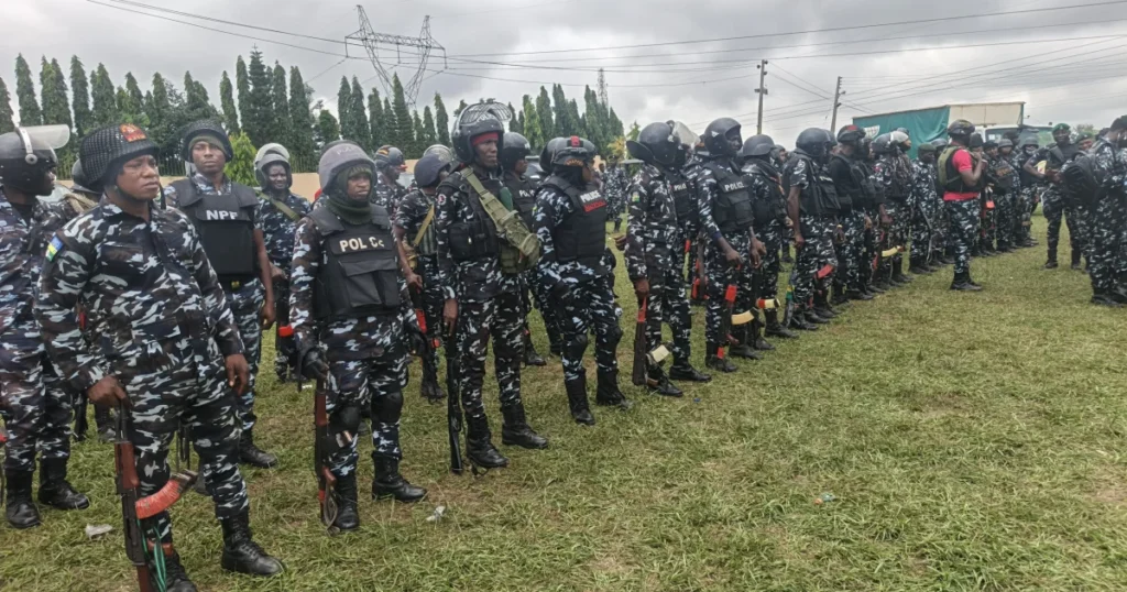 Osun Election Security: Police Deploy Helicopters, Drones Osun Election Security: Police Deploy Helicopters, Drones