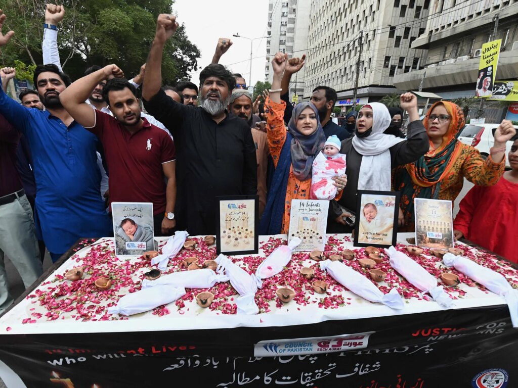 Pakistan suspends eight officials over hospital fire that killed 14 babies | Health News