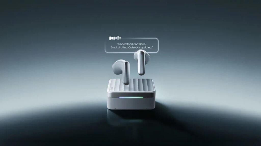 Plaud’s new earphones come with an eSIM-enabled case for talking to AI agents