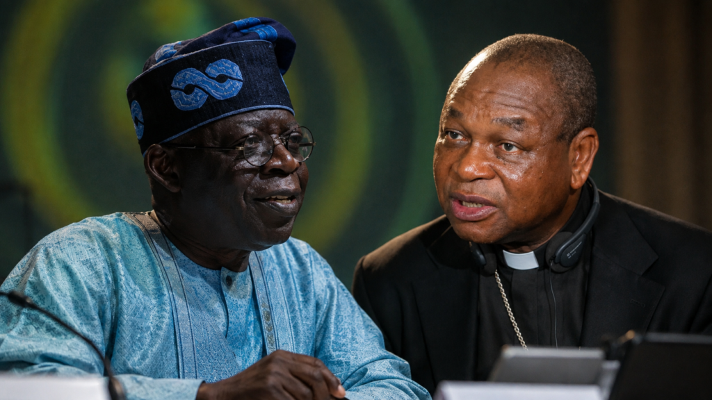Presidency berates Onaiyekan over bishops’ meeting with Tinubu, says he abused clerical privilege Presidency berates Onaiyekan over bishops’ meeting with Tinubu, says he abused clerical privilege