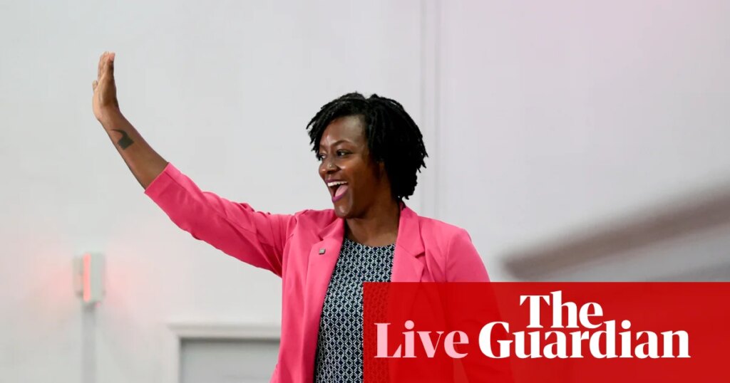 Progressives and establishment Democrats celebrate Angie Nixon’s surprise Senate primary win in Florida – live | US politics Progressives and establishment Democrats celebrate Angie Nixon’s surprise Senate primary win in Florida – live | US politics