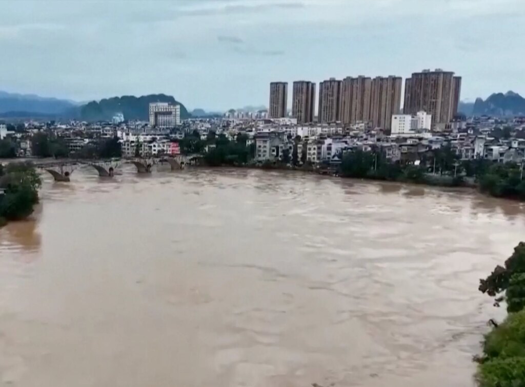 Rain and flooding from Typhoon Narra hits China and Vietnam | News