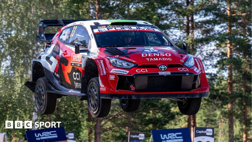 Rally Finland: Sami Pajari wins home event as Elfyn Evans extends WRC lead