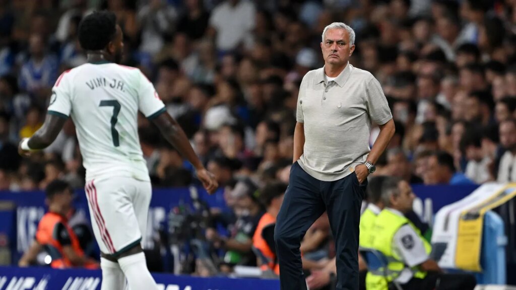 Real Madrid Boss Mourinho Slams ‘Bullying’ Of Vinicius After Espanyol