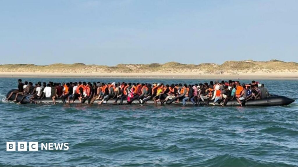 Record 230 people cross English Channel in one small boat Record 230 people cross English Channel in one small boat