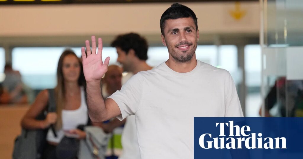 Rodri calls it ‘a dream to play for Barcelona’ as he flies in for medical | Transfer window