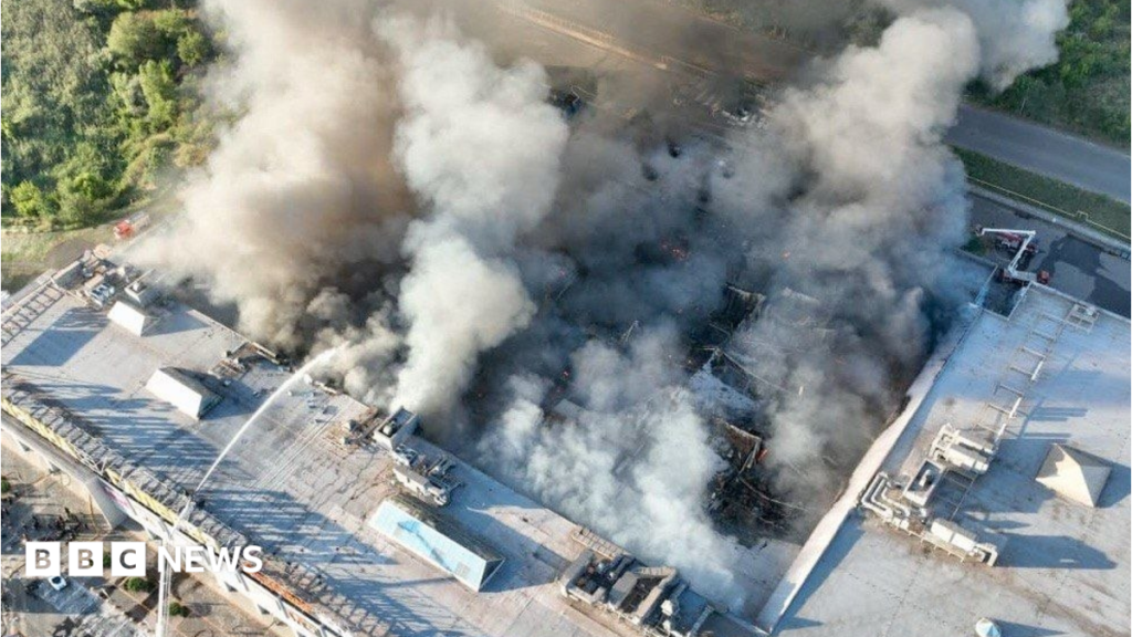 Russian double-tap drone strike kills 15 in Ukrainian mall, officials say Russian double-tap drone strike kills 15 in Ukrainian mall, officials say