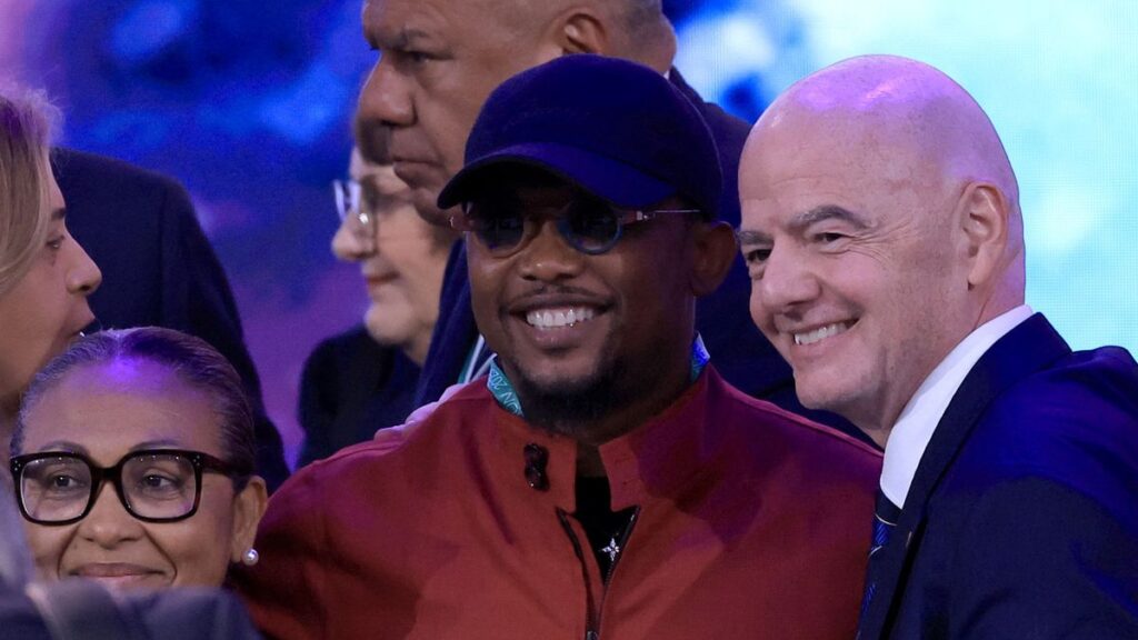 Samuel Eto’o backs Infantino amid backlash over FIFA presidency