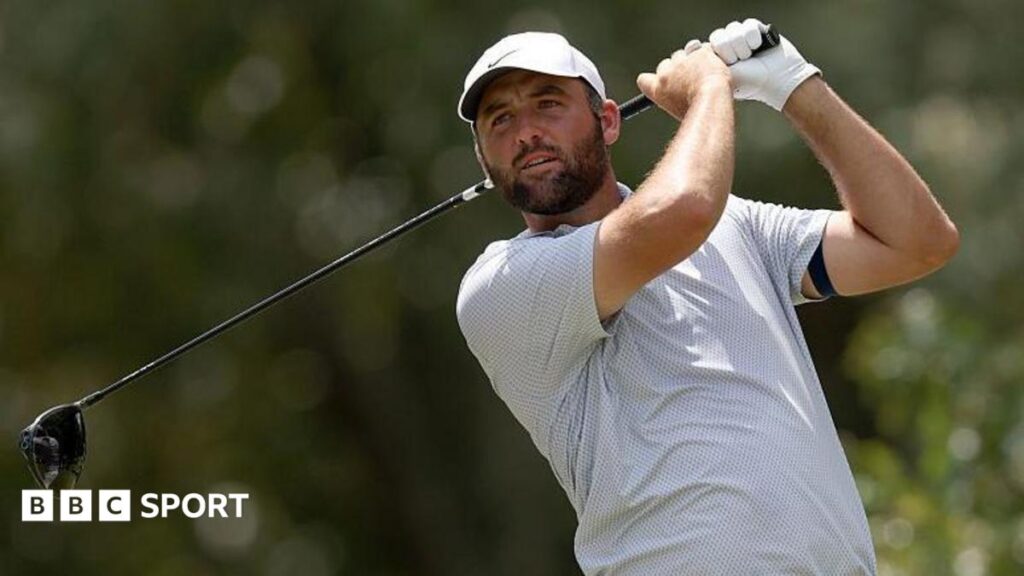 Scottie Scheffler: World number one in charge at St Jude Championship in FedEx play-offs