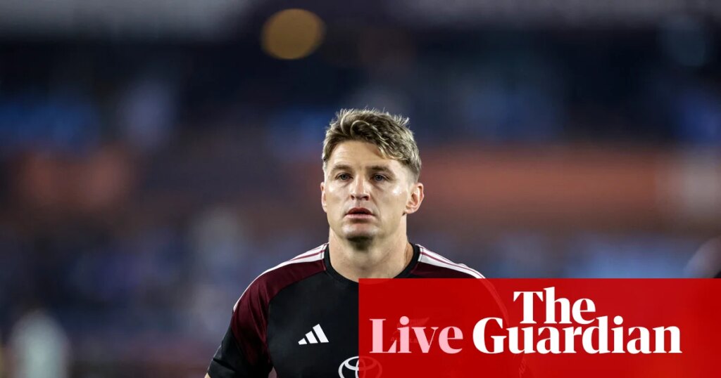 South Africa v New Zealand: rugby union first Test – live | Rugby union South Africa v New Zealand: rugby union first Test – live | Rugby union