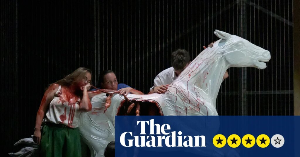 The Galloping Cure review – powerful new opera tackles the opioid crisis with bite and black comedy | Classical music