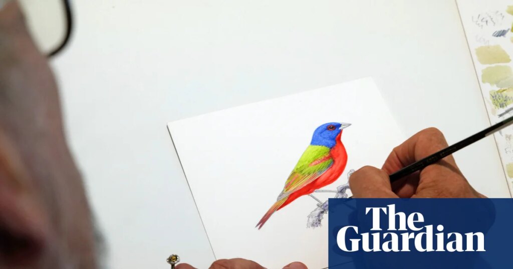 The ornithological artist drawing 1,000 birds by hand – all for an app that wants you off your phone | San Francisco