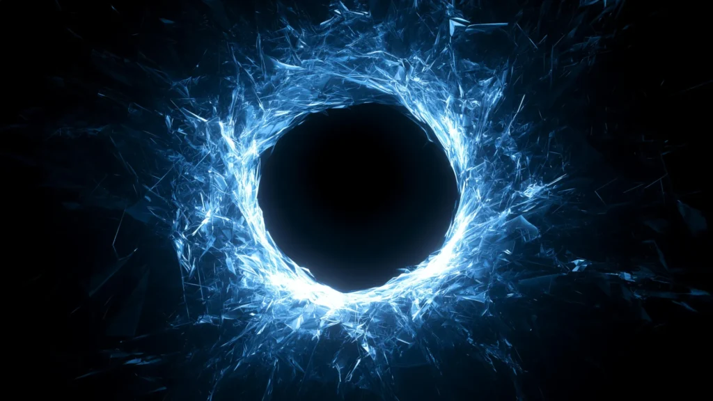 This strange “spacetime crystal” can suddenly become a black hole
