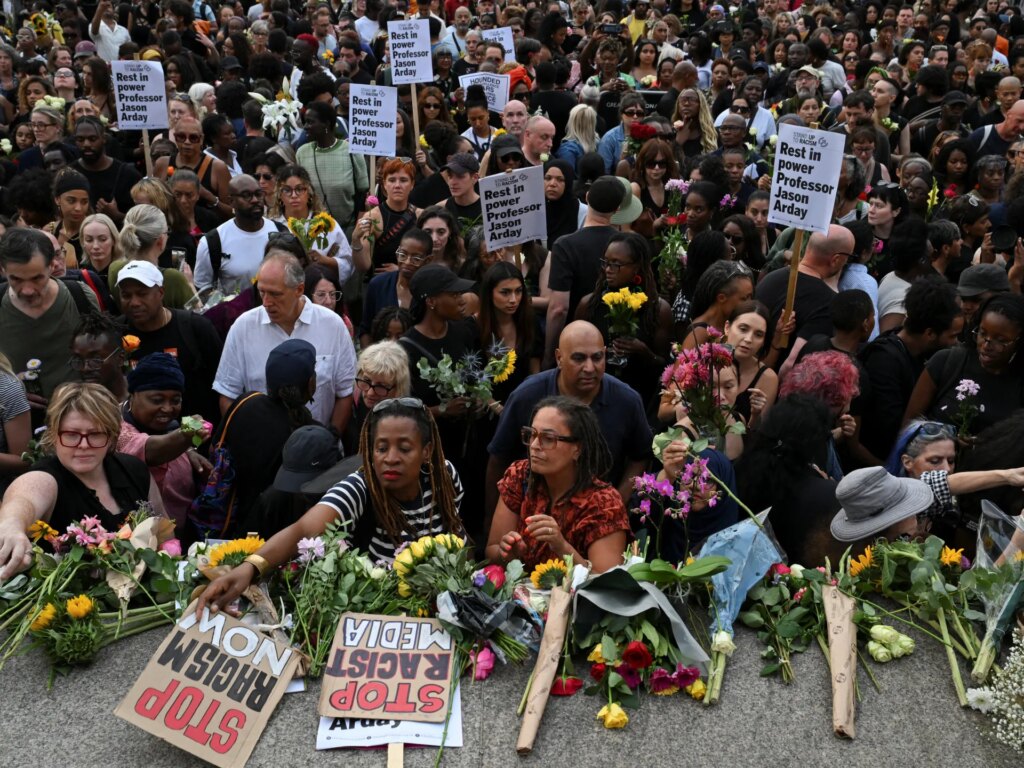 Thousands mourn Jason Arday in London, blaming ‘racist’ press for his death | Racism