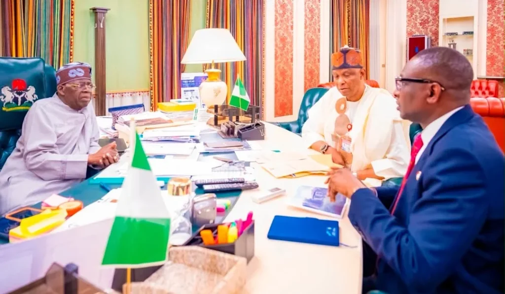 Tinubu Meets EFCC Boss, Housing Minister Over Seized Houses Tinubu Meets EFCC Boss, Housing Minister Over Seized Houses